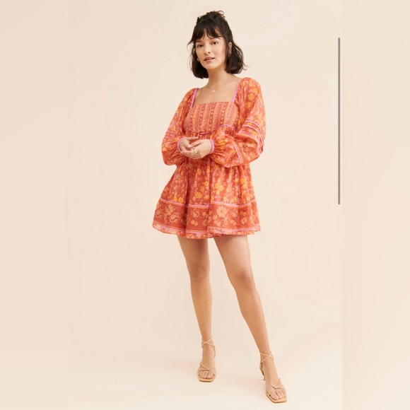 Free People Endless Afternoon Dress Size Small - Picture 3 of 7